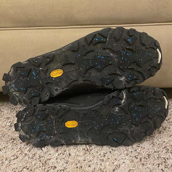 GUC Merrell Men All Black Waterproof 200 Gram Warm Winter Boots Size 11 - Picture 7 of 13